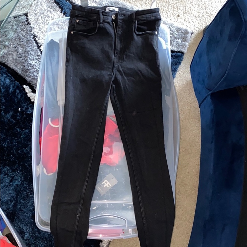 Black Denim Jeans